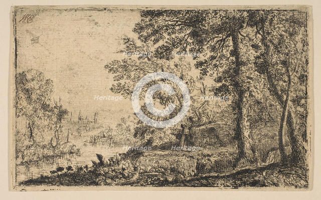 The Vision, ca. 1630. Creator: Claude Lorrain.