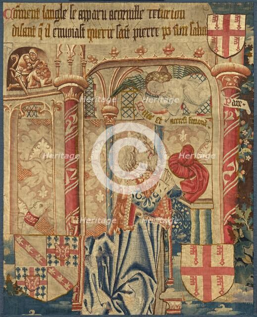 The Vision of the Centurion Cornelius, c. 1460. Creator: Unknown.