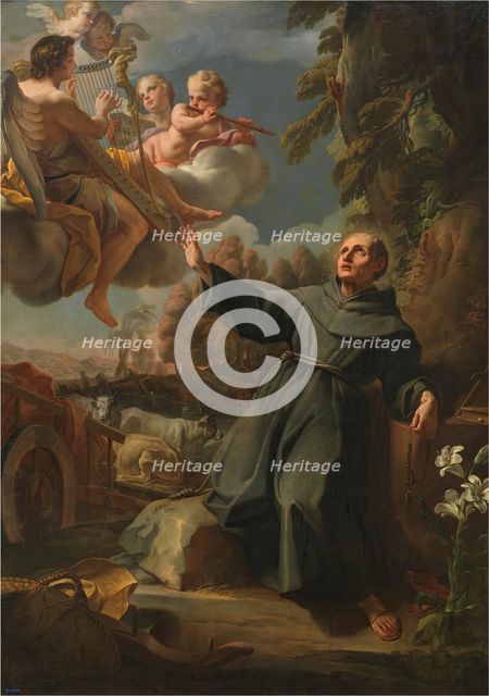 The Vision of the Blessed Sebastián Aparicio, c1789. Creator: Mariano Salvador de Maella.