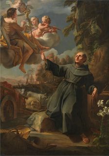 The Vision of the Blessed Sebastián Aparicio, c1789. Creator: Mariano Salvador de Maella
