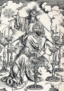 The Vision of the Seven Candlesticks 1498 (1906). Artist: Albrecht Durer