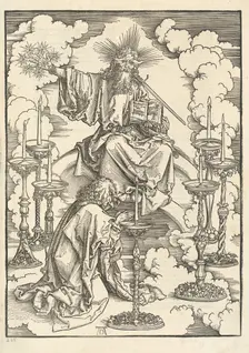 The Vision of the Seven Candlesticks, 1498. Creator: Albrecht Durer