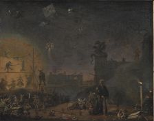 The Vision of the Sunday Child, 1660. Creator: Cornelis Saftleven