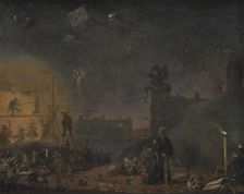 The Vision of the Sunday Child, 1660. Creator: Saftleven, Cornelis Hermansz. (ca. 1607-1681)