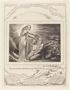 The Vision of God, 1825. Creator: William Blake