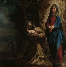 The Vision of Saint Francis of Assisi, 1583-1585. Creator: Lodovico Carracci
