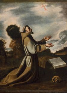 The Vision of Saint Francis, after 1640. Creator: Zurbarán, Francisco, de (1598-1664)