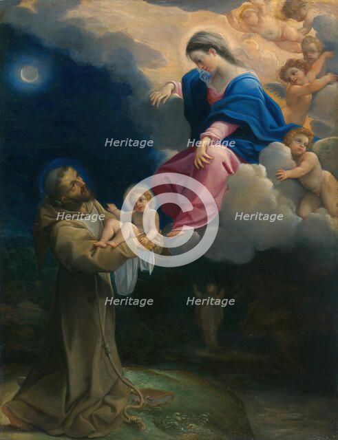 The Vision of Saint Francis, c. 1602. Creator: Lodovico Carracci.