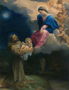 The Vision of Saint Francis, c. 1602. Creator: Lodovico Carracci