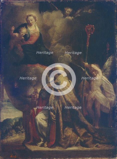 The vision of Saint George. Artist: Mazzucchelli (il Morazzone), Pier Francesco (1573-1626)