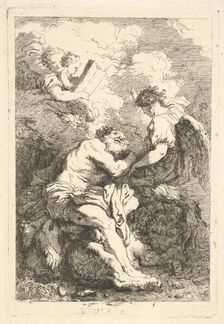 The Vision of Saint Jerome, ca. 1761-65. Creator: Jean-Honore Fragonard