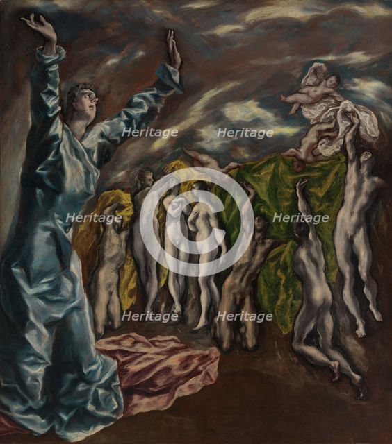 The Vision of Saint John, ca. 1608-14. Creator: El Greco.