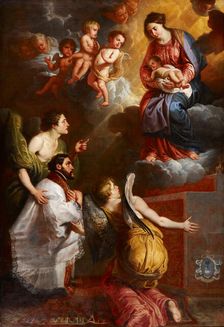 The Vision of St Francis Xavier, 1656. Creator: Erasmus Quellinus