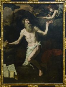 The Vision of St Jerome, c1620s. Creator: Unknown