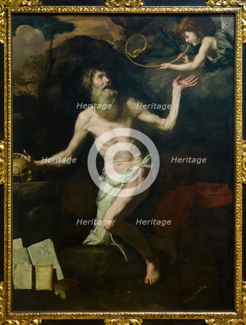 The Vision of St Jerome, c1620s. Creator: Unknown.