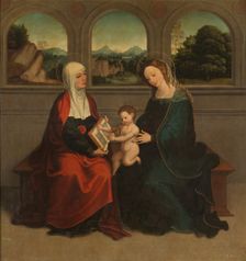 The Virgin, the Child, and Saint Anne, between c1540 and c1545. Creator: Juan Correa de Vivar