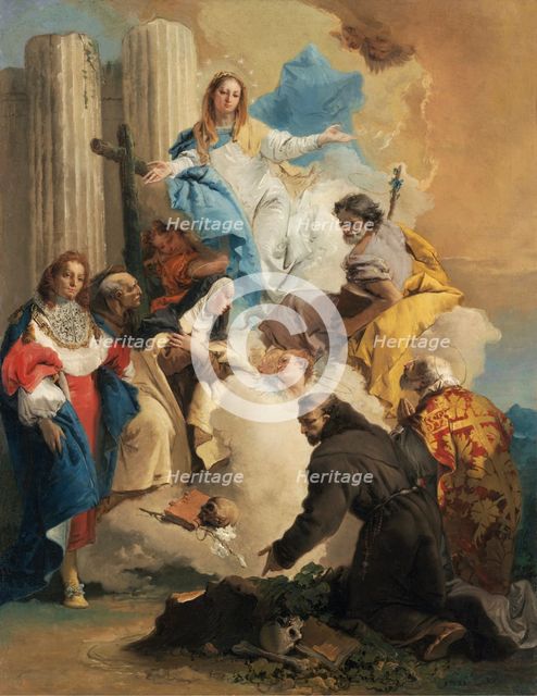 The Virgin with Six Saints, c. 1750.