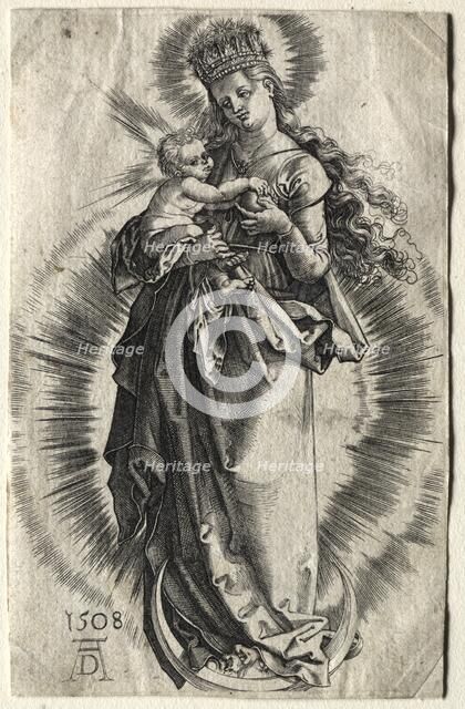 The Virgin with the Crown of Stars, 1500s. Creator: Unknown.