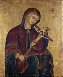 The Virgin with the Crucifix (Pietà). Artist: Anonymous