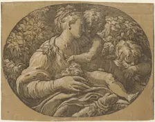 The Virgin with the Rose. Creator: Antonio da Trento