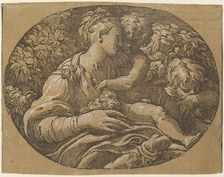 The Virgin with the Rose. Creator: Antonio da Trento