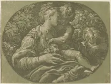The Virgin with the Rose. Creator: Antonio da Trento