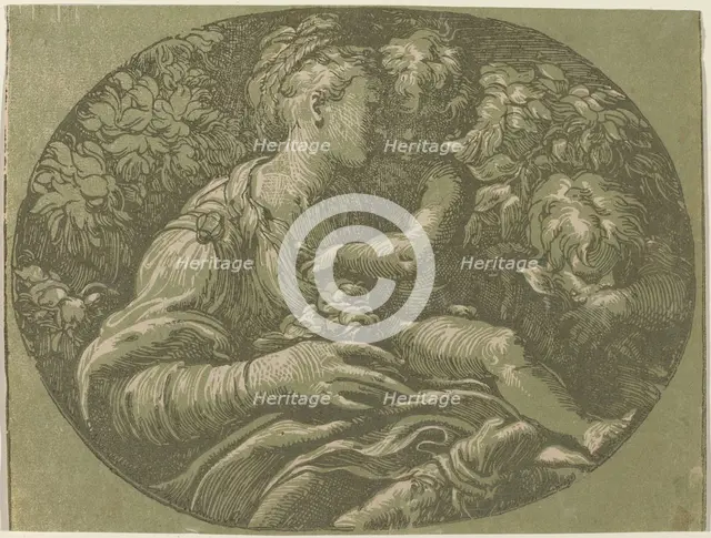 The Virgin with the Rose. Creator: Antonio da Trento.