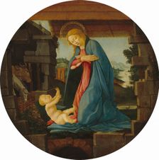 The Virgin Adoring the Child, 1480/1490. Creator: Sandro Botticelli