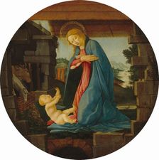 The Virgin Adoring the Child, 1480/1490. Creator: Sandro Botticelli