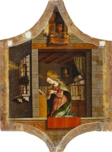 The Virgin Annunciate, 1482. Creator: Carlo Crivelli