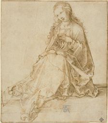 The Virgin Annunciate, 1495/1499. Creator: Albrecht Durer