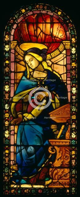 The Virgin Annunciate, 1498/1503. Creator: Giovanni di Domenico.