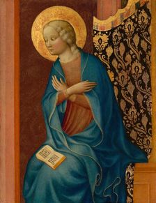 The Virgin Annunciate, c. 1430. Creator: Masolino da Panicale
