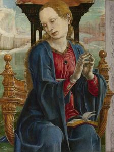The Virgin Annunciate, ca 1475. Creator: Tura, Cosimo (before 1431-1495)