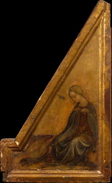The Virgin Annunciate, possibly 1445-50. Creator: Andrea Delitio