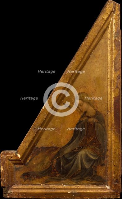 The Virgin Annunciate, possibly 1445-50. Creator: Andrea Delitio.