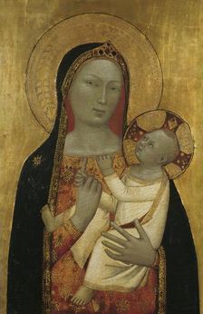 The Virgin and Child, 1340. Creator: Bernardo Daddi