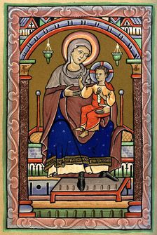 The Virgin and Child, 13th century, (1892)
