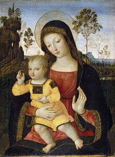 The Virgin and Child, 1470s-1490s. Artist: Bernardino Pinturicchio