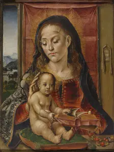 The Virgin and Child, 1480-1500. Creator: Pedro Berruguete