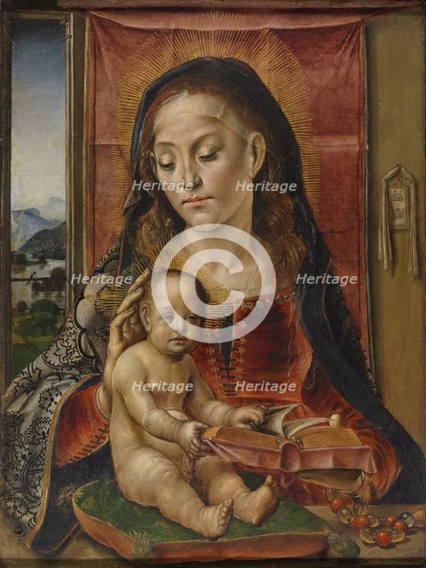 The Virgin and Child, 1480-1500. Creator: Pedro Berruguete.