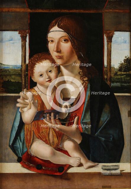 The Virgin and Child , 1480. Creator: Antonello da Messina (ca 1430-1479).