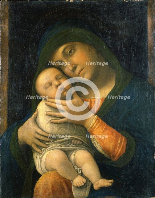 The Virgin and Child, 1490-1495. Artist: Mantegna, Andrea (1431-1506)