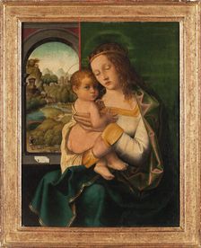 The Virgin and child , 1516. Creator: Veneto, Bartolomeo (1502-1555)