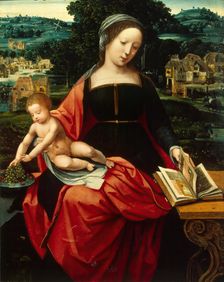 The Virgin and Child, 1530. Creator: Master of the Female Half-Lengths