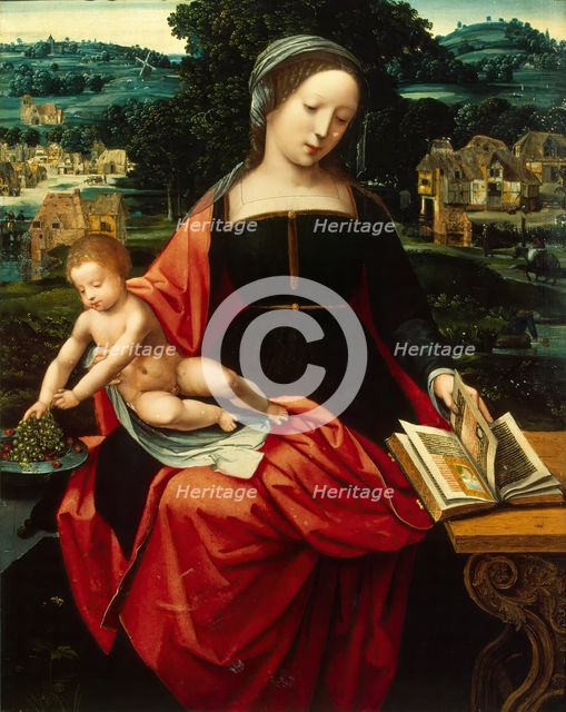 The Virgin and Child, 1530. Creator: Master of the Female Half-Lengths.