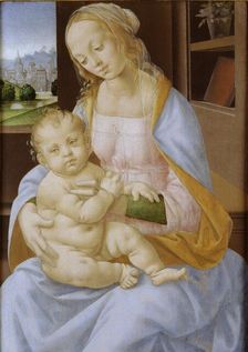 The Virgin and Child, 15th - 16th century (1470-1537). Artist: Lorenzo di Credi