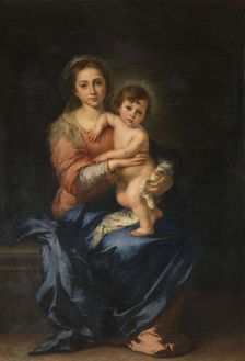 The Virgin and Child, 1650. Creator: Murillo, Bartolomé Estebàn (1617-1682)
