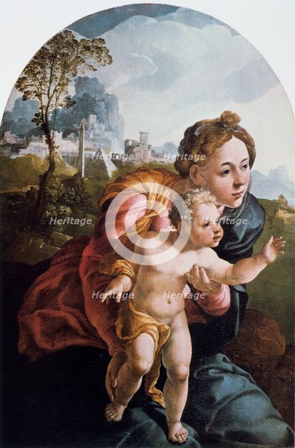 'The Virgin and Child', 16th century.  Artist: Jan van Scorel