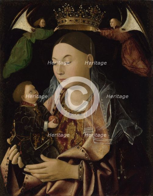 The Virgin and Child, ca 1465. Artist: Antonello da Messina (ca 1430-1479)